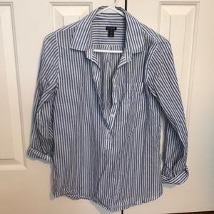 Half button down nice long sleeve
